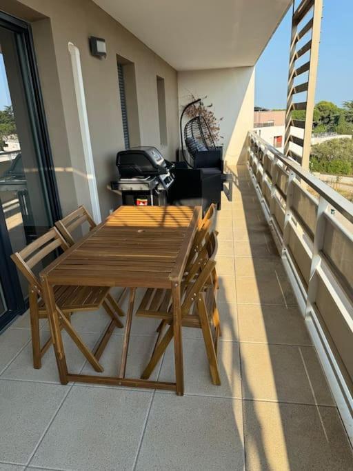 Luxueux 5 Pc, Jacuzzi, Rooftop, Terrasse, Clim Montpellier Extérieur photo