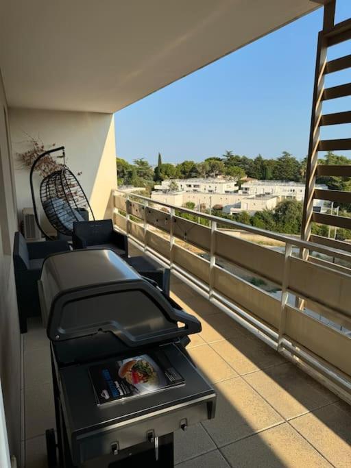 Luxueux 5 Pc, Jacuzzi, Rooftop, Terrasse, Clim Montpellier Extérieur photo